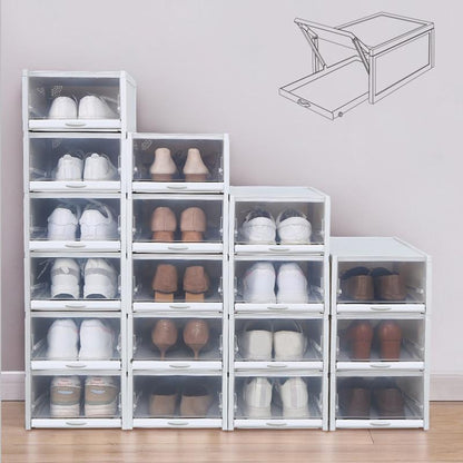 Compact Stackable Shoe Storage Box