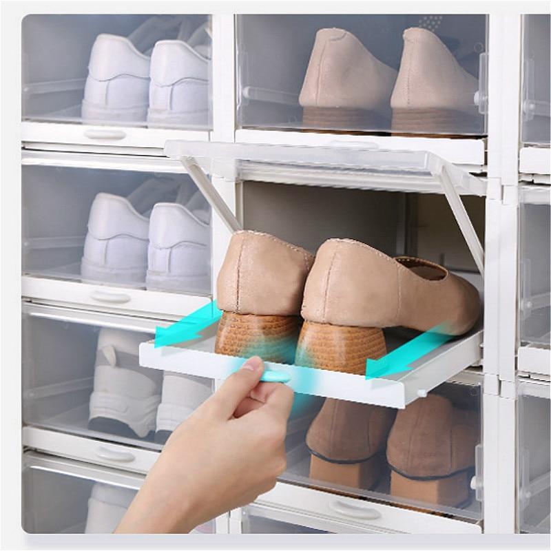 Compact Stackable Shoe Storage Box