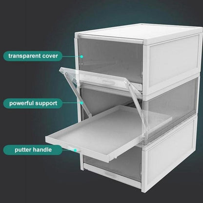 Compact Stackable Shoe Storage Box
