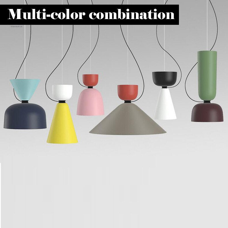 Stylish Hanging Color Pendant Lights