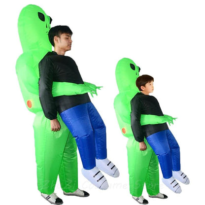 Spooky Space Alien Halloween Outfit