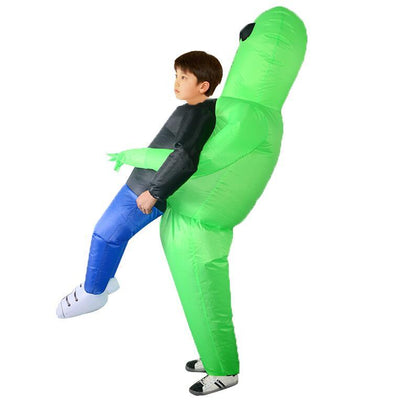 Spooky Space Alien Halloween Outfit