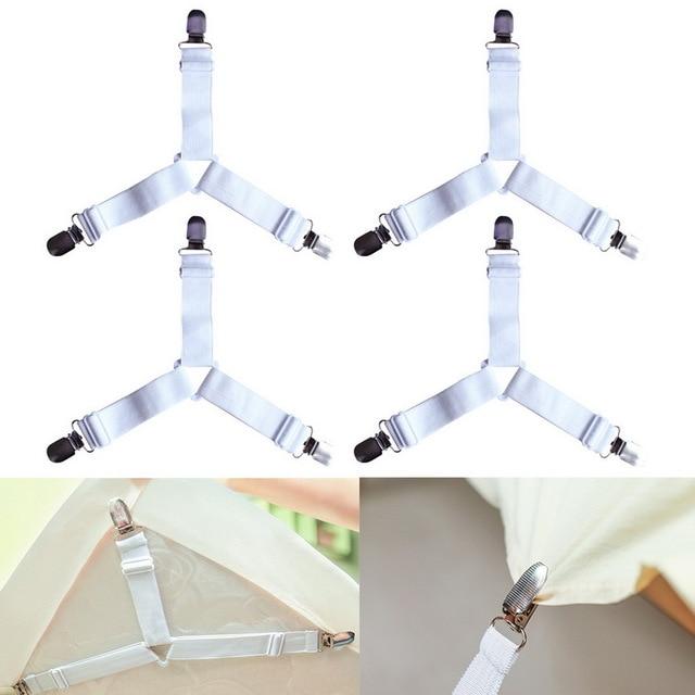 Easy Fit 4 Pack Bed Sheet Straps - Cofik