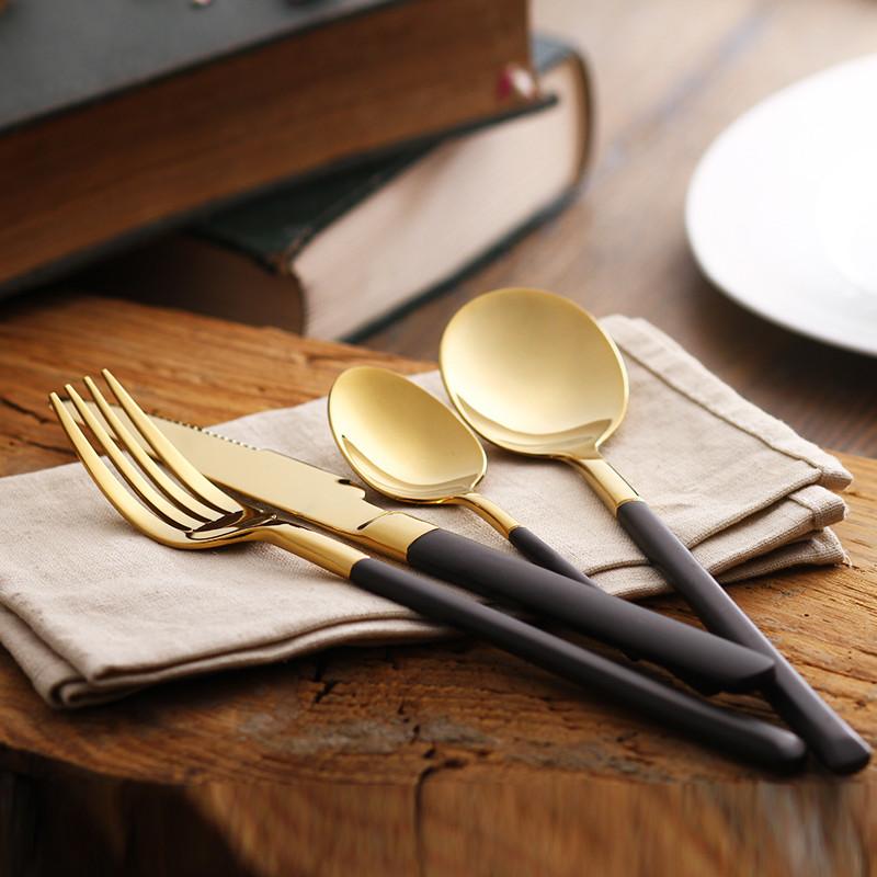 Luxury Gold Plated Flatware Set - Cofik