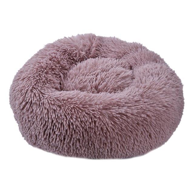 Plush Fake Fur Dog Bed