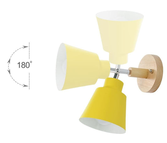 Adjustable Modern Wall Lamp with Cord Pull - Cofik
