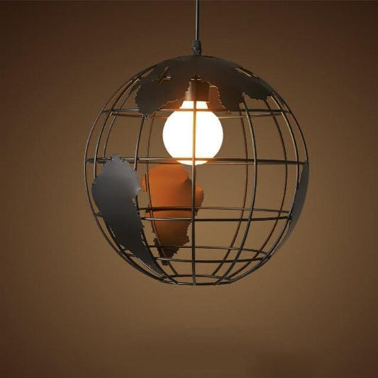 Vintage Globe Table Lamp - Cofik