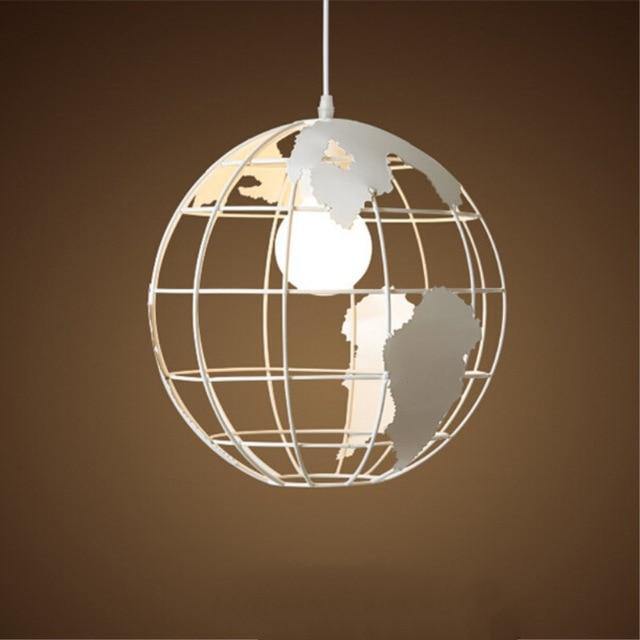 Vintage Globe Table Lamp