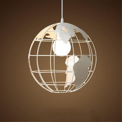 Vintage Globe Table Lamp