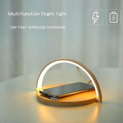 Dual Function Wireless Charging Desk Lamp