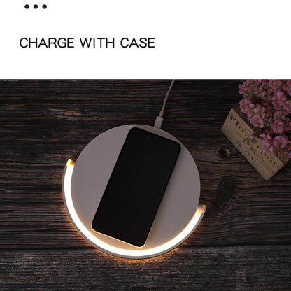 Dual Function Wireless Charging Desk Lamp
