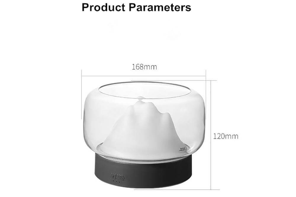Nature Inspired Oil Diffuser Table Lamp