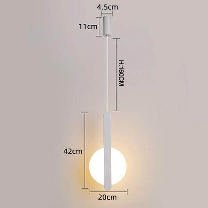 Stylish Half Moon Led Chandelier