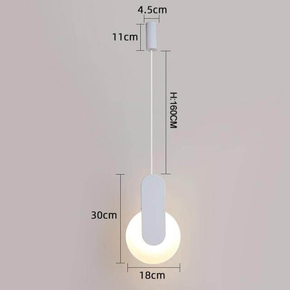 Stylish Half Moon Led Chandelier