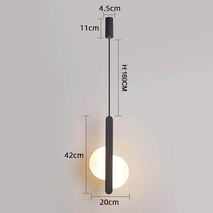 Stylish Half Moon Led Chandelier