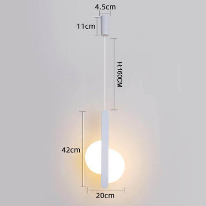 Stylish Half Moon Led Chandelier