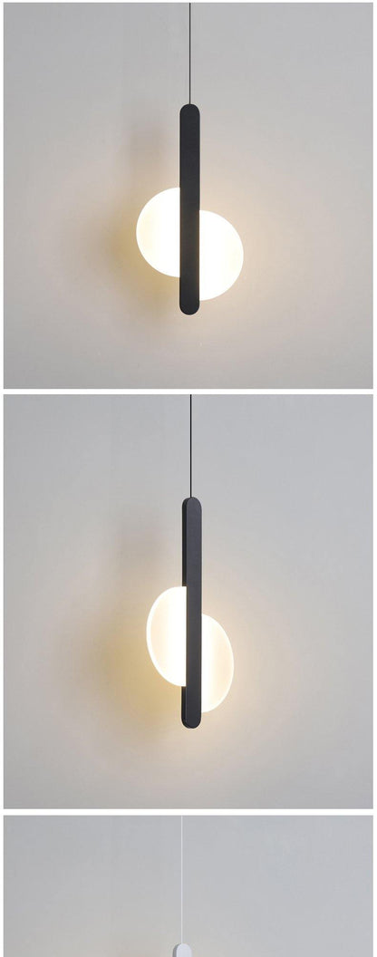 Stylish Half Moon Led Chandelier - Cofik