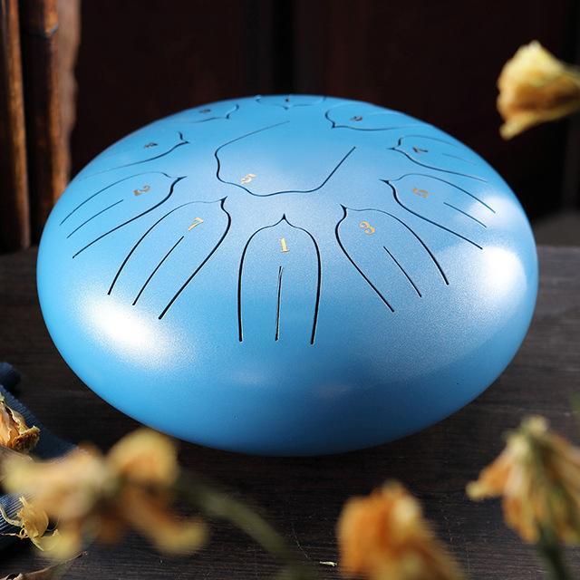 Portable 8 Note Metal Tongue Drum