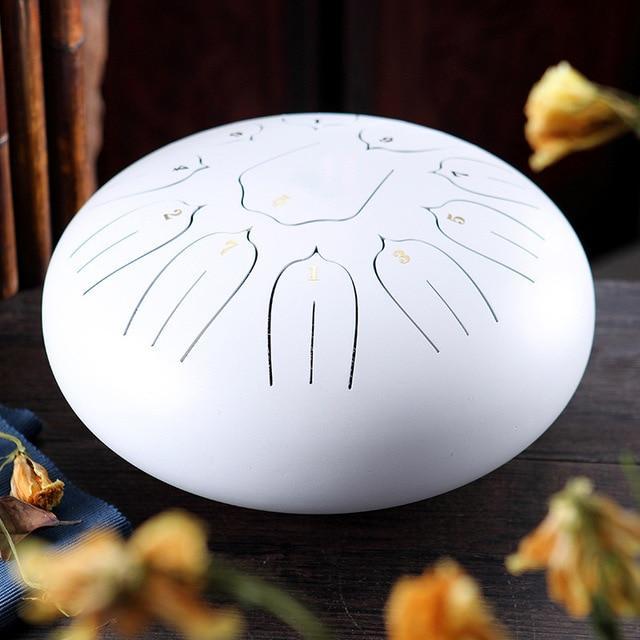 Portable 8 Note Metal Tongue Drum