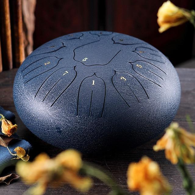 Portable 8 Note Metal Tongue Drum