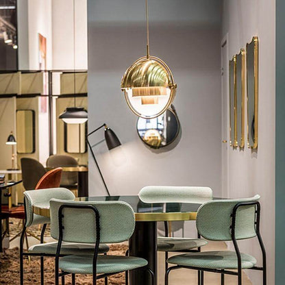 Luxury Metal Sphere Pendant Light