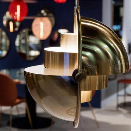 Luxury Metal Sphere Pendant Light