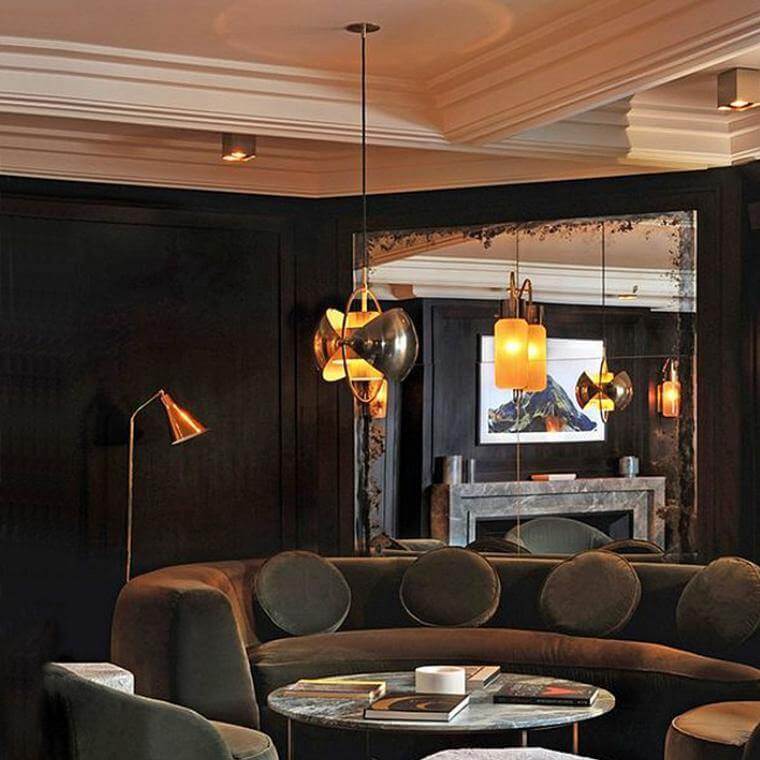 Luxury Metal Sphere Pendant Light - Cofik