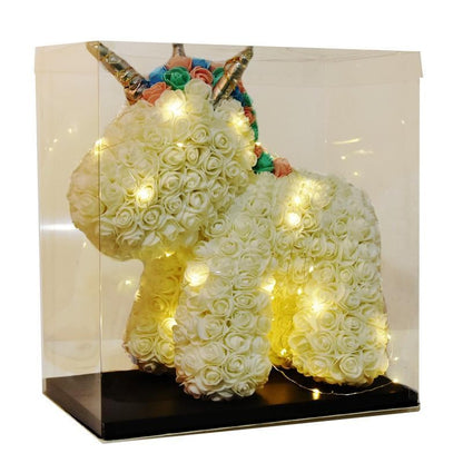 Beautiful Pink Unicorn Figurine