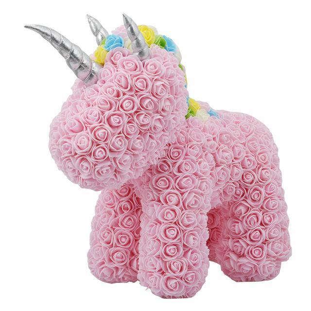 Beautiful Pink Unicorn Figurine - Cofik