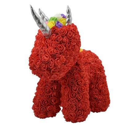 Beautiful Pink Unicorn Figurine