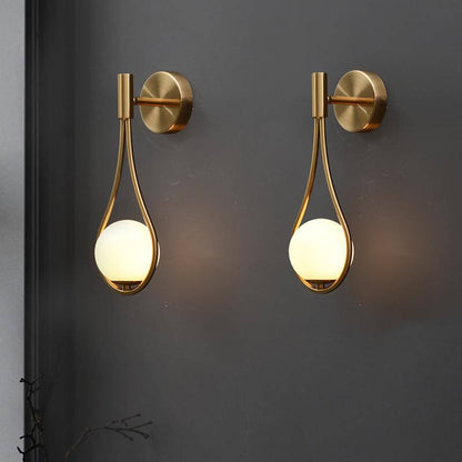 Simple Scandinavian White Wall Light | Noxord