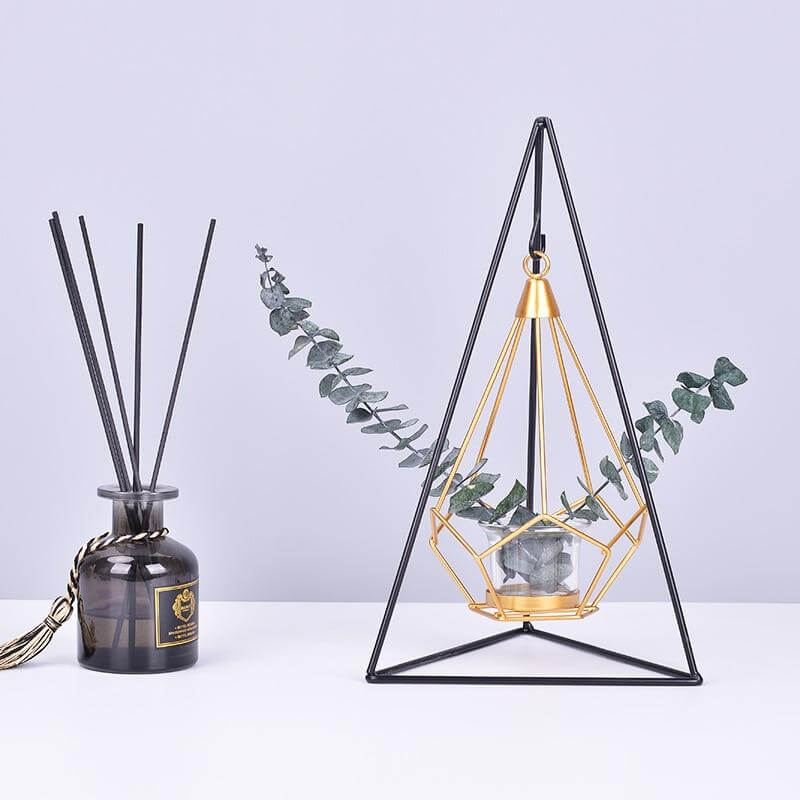 Luxury Metal Candle Lantern Holder