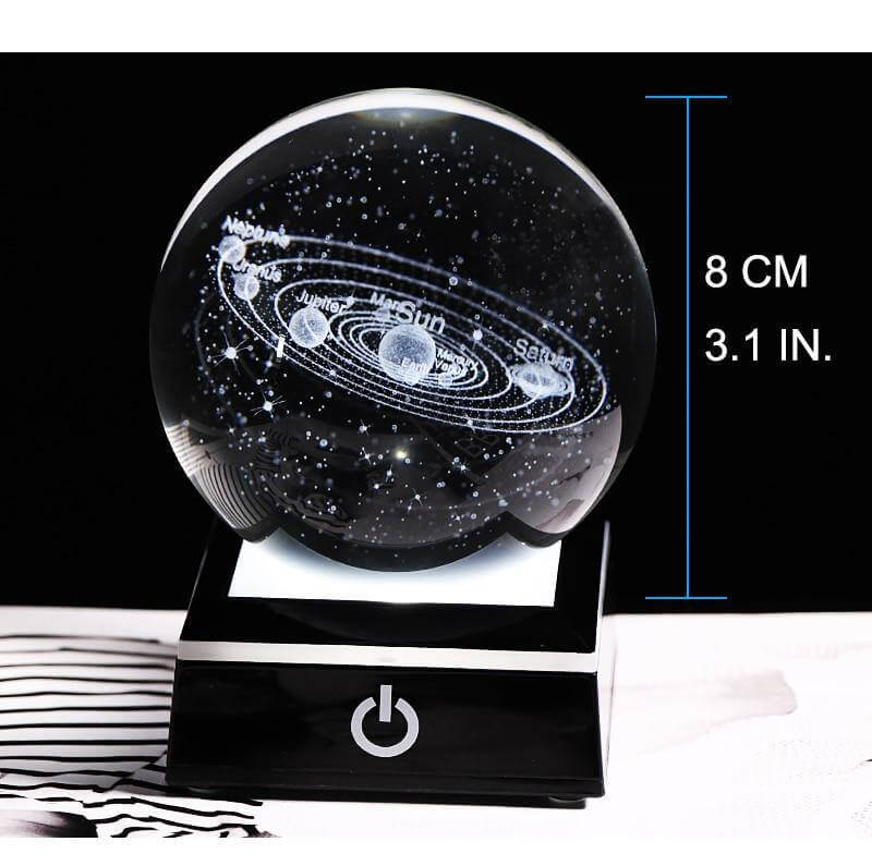 Colorful Globe Planet Table Lamp
