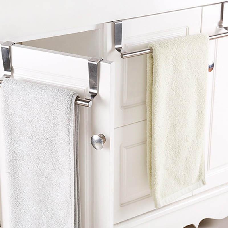 Stainless Steel Over Door Towel Rack