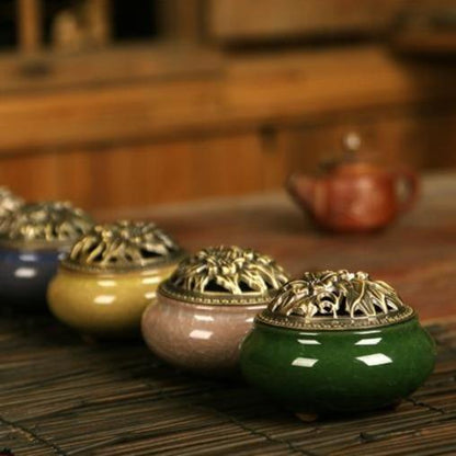 Decorative Clay Incense Holders