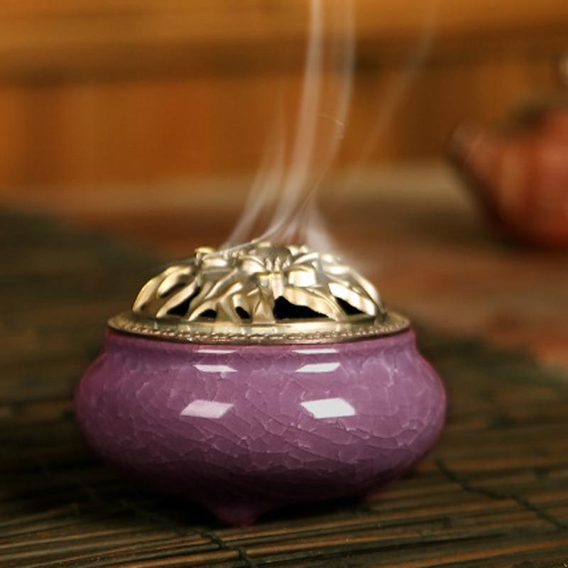 Decorative Clay Incense Holders - Cofik