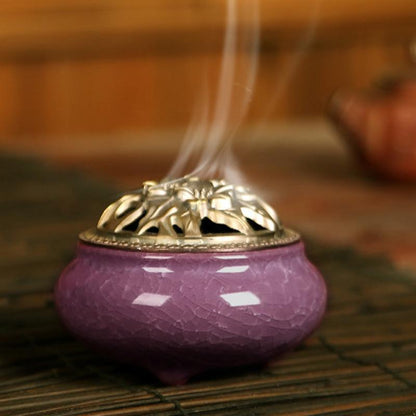 Decorative Clay Incense Holders - Cofik