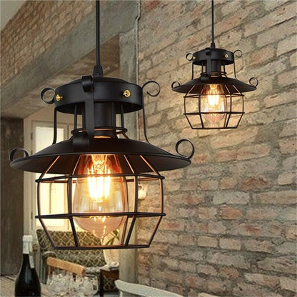 Vintage Metal Warehouse Ceiling Light - Cofik