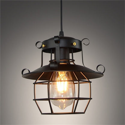 Vintage Metal Warehouse Ceiling Light