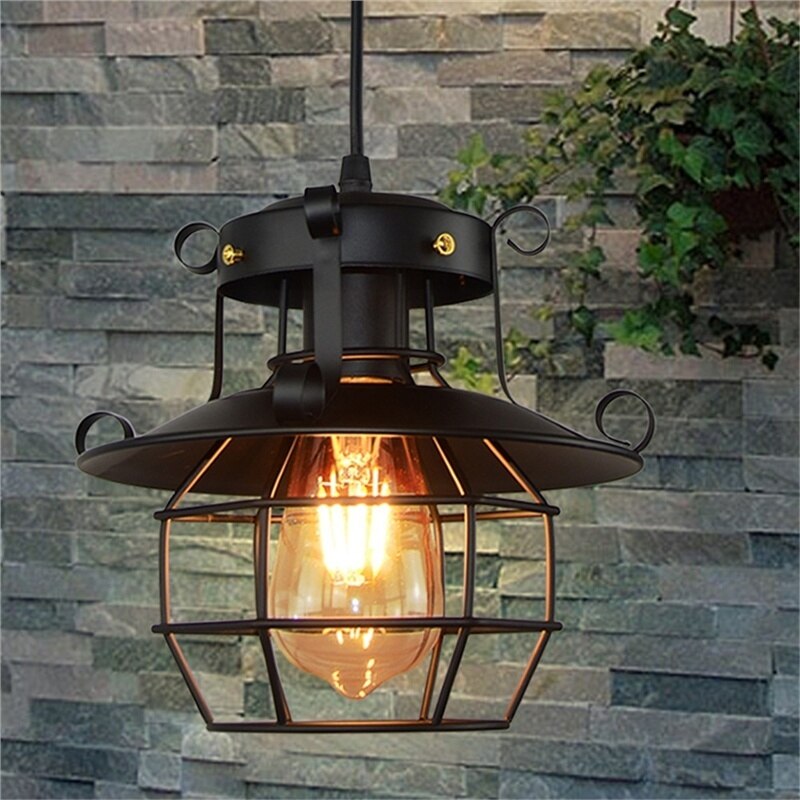 Vintage Metal Warehouse Ceiling Light