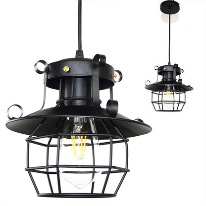 Vintage Metal Warehouse Ceiling Light