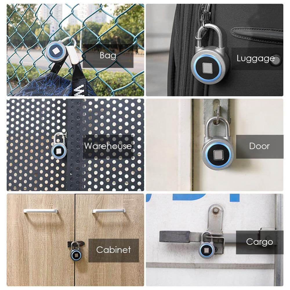 Secure Digital Fingerprint Lock Box