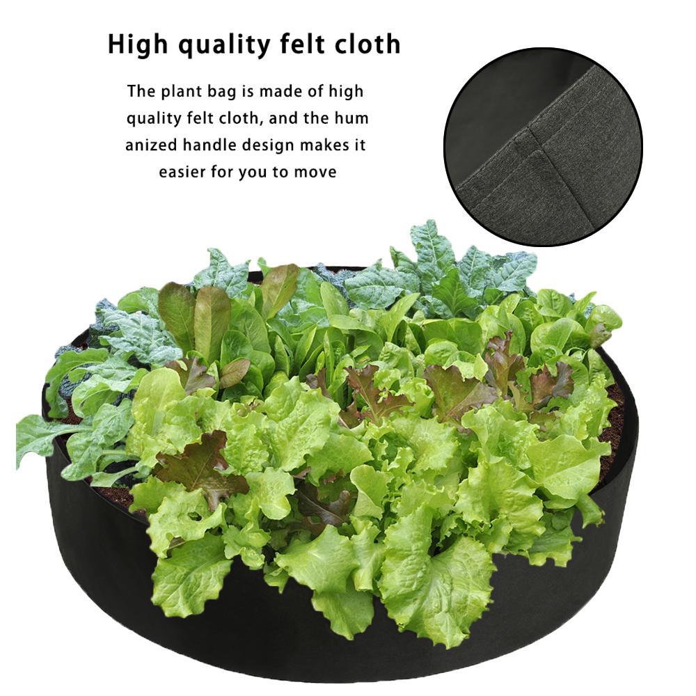 Simple Outdoor Fabric Planter Bed