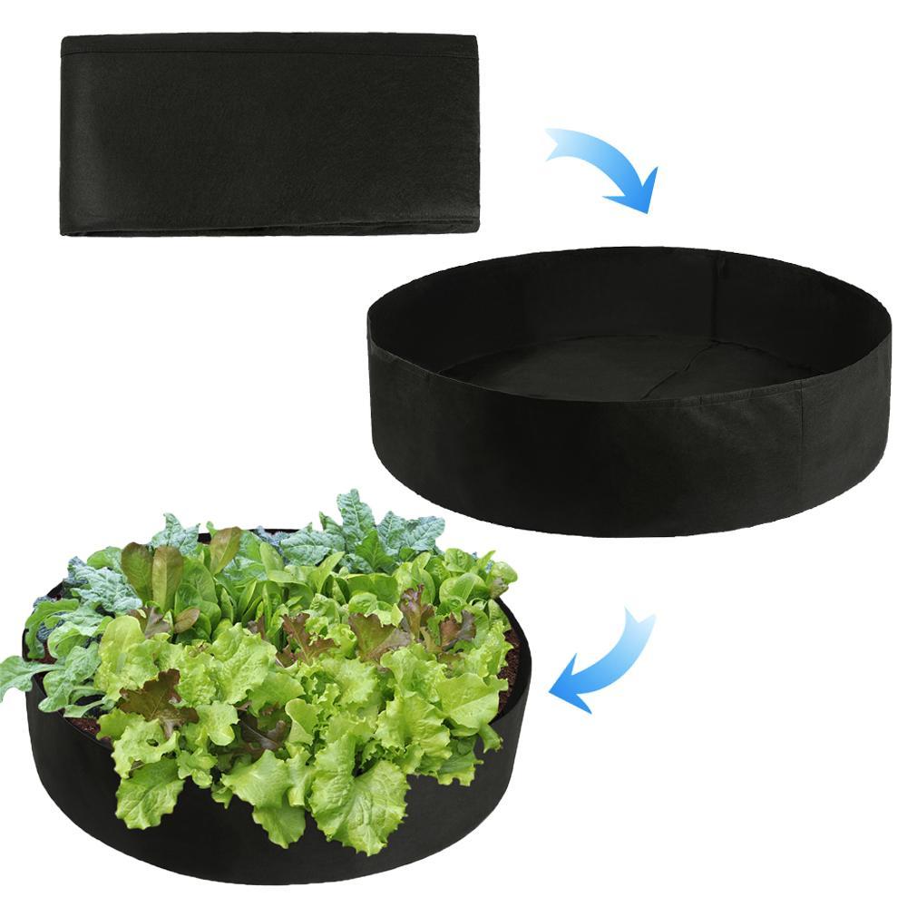 Simple Outdoor Fabric Planter Bed