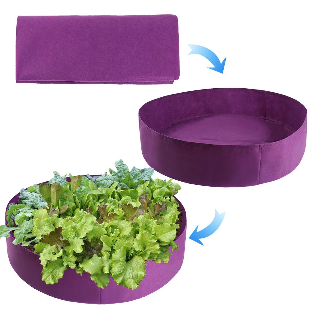 Simple Outdoor Fabric Planter Bed
