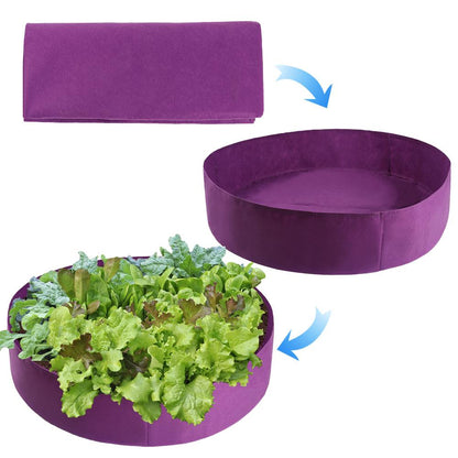 Simple Outdoor Fabric Planter Bed