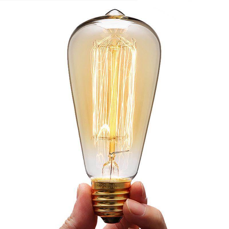 3 Pack Classic Antique Style Light Bulbs
