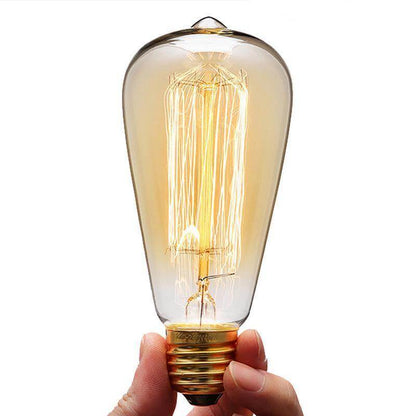 3 Pack Classic Antique Style Light Bulbs