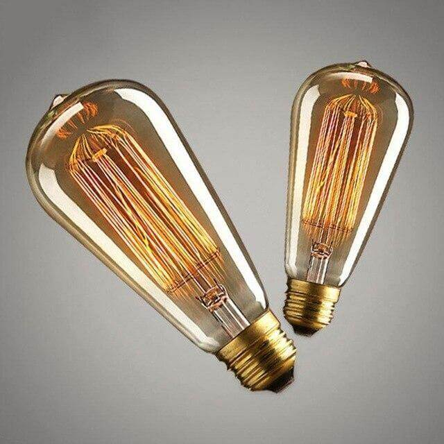 3 Pack Classic Antique Style Light Bulbs - Cofik
