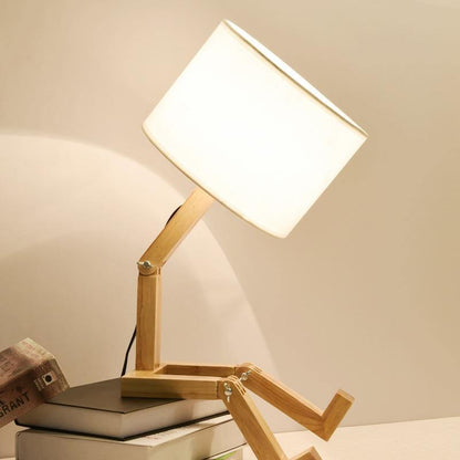 Fun Robot Desk Lamp with Book Stand